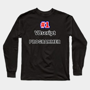 Number one VBscript programmer Long Sleeve T-Shirt